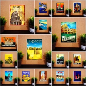 Italy Rome Fridge Magnet Souvenir Vintage Retro Gift Art 2x3" V.2 - Picture 1 of 189