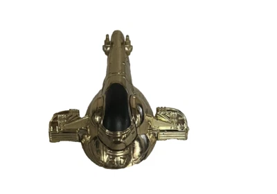 Star Wars.Hot Wheels.BOBA FETT.Esclavo 1.uno.Nave estelar exclusiva dorada.diecast Foto 1 de 4