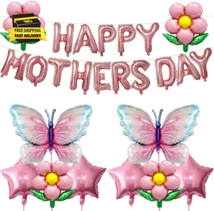 Happy Mother'S Day Balloons Mothers Day Banner Set for Party Decoration Supplies - Picture 1 of 7