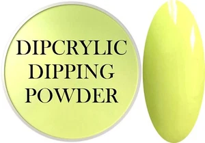 Dipcrylic Unicorn Poop Dipping Powder 1oz Jar Dip Powder Sheba Nails BUTTERCUP - Picture 1 of 3