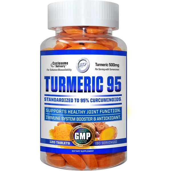 HiTech Pharmaceuticals куркума 95 антиоксидант функция суставов укрепление иммунитета 120 штук - Изображение 1 из 1