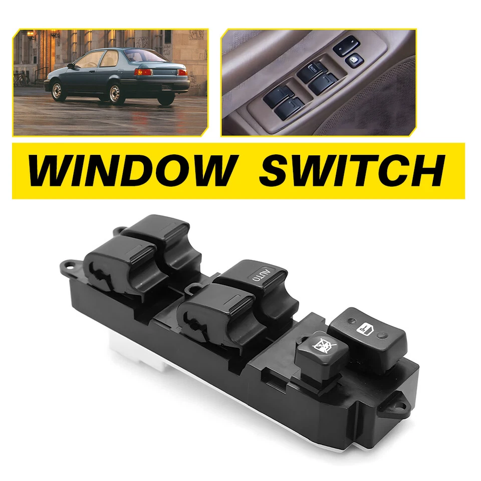 Interruptor de puerta Master Power Window para Toyota Rav4 Tercel 1996-1997 (4 puertas) NUEVO V Foto 1 de 4