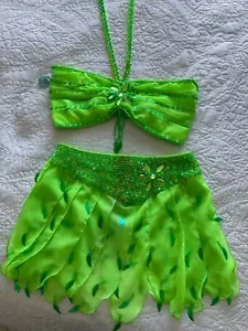Green Beaded Dance Costume NWT Adult Small - Picture 1 of 16
