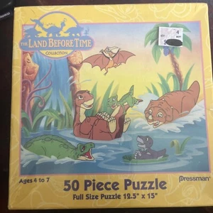 Vintage Rare Land before time Pressman puzzle never opened - Picture 1 of 2