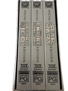 Star Wars Trilogy Box Set Special Edition VHS Videos 1997 Widescreen - Picture 1 of 6