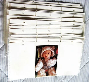 21 Photo Album refill pages of 3 x 5 Photo Sleeves for 3 ring binder never used - Picture 1 of 6