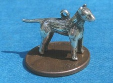 Bull Terrier Dog Charm Sterling Silver 3D Vintage Tough Jack Russell ?