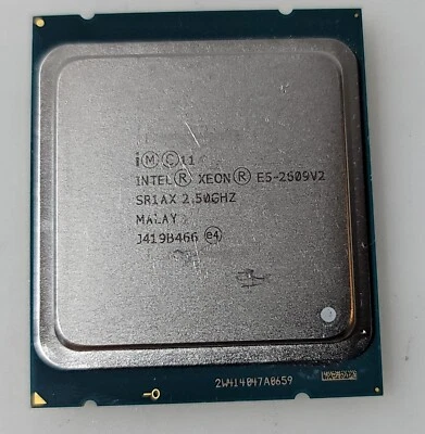 Intel Xeon E5-2609V2 SR1AX 2.50 Ghz 4 Core 10M LGA2011 CPU Processor - Image 1 of 2