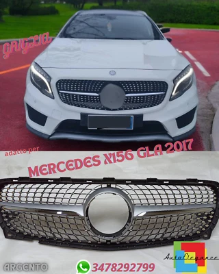 ⭐DIAMANTGRILL, GEEIGNET FÜR MERCEDES Klasse X156 GLA 2017⭐ - Bild 1 von 3