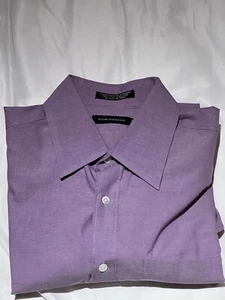 Club Monaco Herren lila Freizeit Button Down Langarm Hemd (M) - Bild 1 von 4