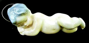 VINTAGE 1971 SLEEPING BABY JESUS FIGURE BY LLADRO - SPAIN - Picture 1 of 6