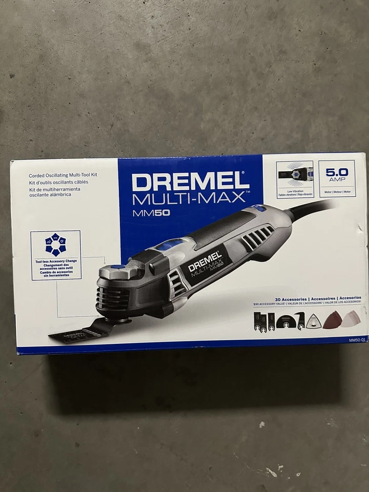 Dremel Multi-Max MM50 5 Amp Variable Speed Corded Oscillating Multi-Tool Kit - Image 1 of 4