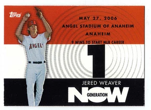 2007 Topps Generation Now Jered Weaver Insert Lot (4 Different) - Pick Any 2 - Picture 1 of 1