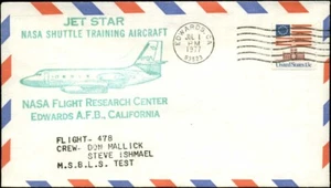 7/1/77 Edwards, CA Shuttle-Trainingsflug - Bild 1 von 1