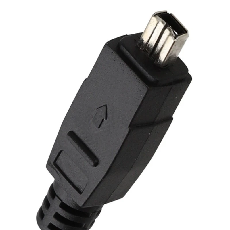 Black 5.0 Meter IEEE1394 FireWire Cable (4-Pin Male to 4-Pin Male) - Image 1 of 1
