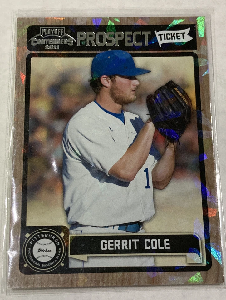 2011 PANINI CONTENDERS PROSPECT TICKET CRACKED ICE GERRIT COLE YANKEES RC SP/299 - Image 1 of 1