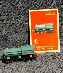 Hallmark Lionel Blue Comet 400T Öltender Andenken Ornament Druckguss Metall 2002 - Bild 1 von 3