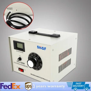 Variac Auto Transformer AC Variable Voltage Regulator Metered 1000W 0-300V USA - Picture 1 of 11