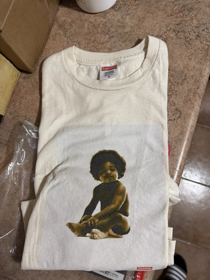 Camisa Supreme Biggie Smalls lista para morir FW11 2011 talla mediana rara Foto 1 de 1