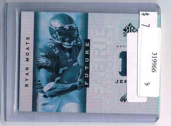 2005 Upper Deck Reflections Future Fabrics #FFRRM Ryan Moats NM-MT MEM Eagles - Image 1 of 1