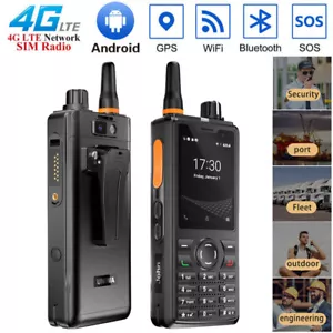 Smartphone 4G Android robusto PTT walkie talkie impermeabile radio PoC UNIWA F41 - Foto 1 di 12