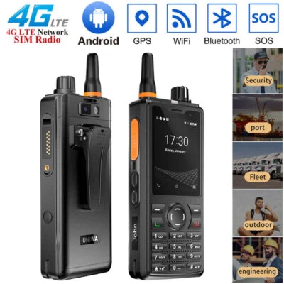 4G LTE Android Rugged Smartphone PTT Walkie Talkie PoC Network Radio UNIWA F41 - Image 1 of 4