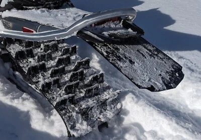 Everett Cool Flap Retractable Snow Flap For Polaris Matryx Mountain Snowmobiles - Image 1 of 4