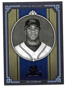 2005 Donruss Diamond Kings Joey Gathright 95/100 blue framed card Rays - Picture 1 of 1