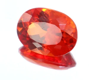 12.55 Ct Natural Certified Spessartite Brown Orange Garnet Loose Gemstone - Picture 1 of 5