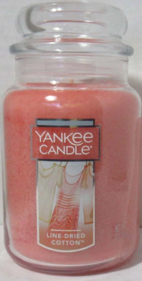 Yankee Candle Line Dried Cotton 22 Oz Large Jar