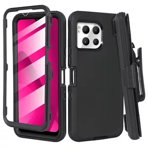 Für T-Mobile Revvl 7, 7 Pro Robuster Defender Case Holster Gürtelclip mit Bildschirm - Bild 1 von 58