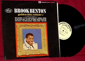 LP BROOK BENTON GOLDEN HITS VOL 2 1963 MERCURY WLP ORIG PRESS NOT CUTOUT COMP - Imagen 1 de 2