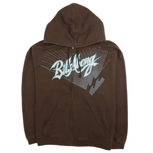 Felpa con cappuccio e zip intera Billabong taglia 3XL marrone - Foto 1 di 7