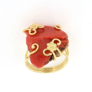 Anello Fascia Corallo Ideal Coral - Foto 1 di 1