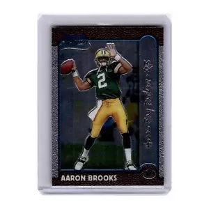 1999 Bowman Chrome Aaron Brooks RC Packers #199 - Picture 1 of 3