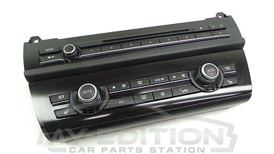 BMW F10 F11 Air Conditioning Control Device Shz a/C Audio Radio High 9257232 - Image 1 of 4