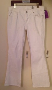 7 For Mankind 32 White Jeans The Lexie Petite 91J34 - Picture 1 of 12