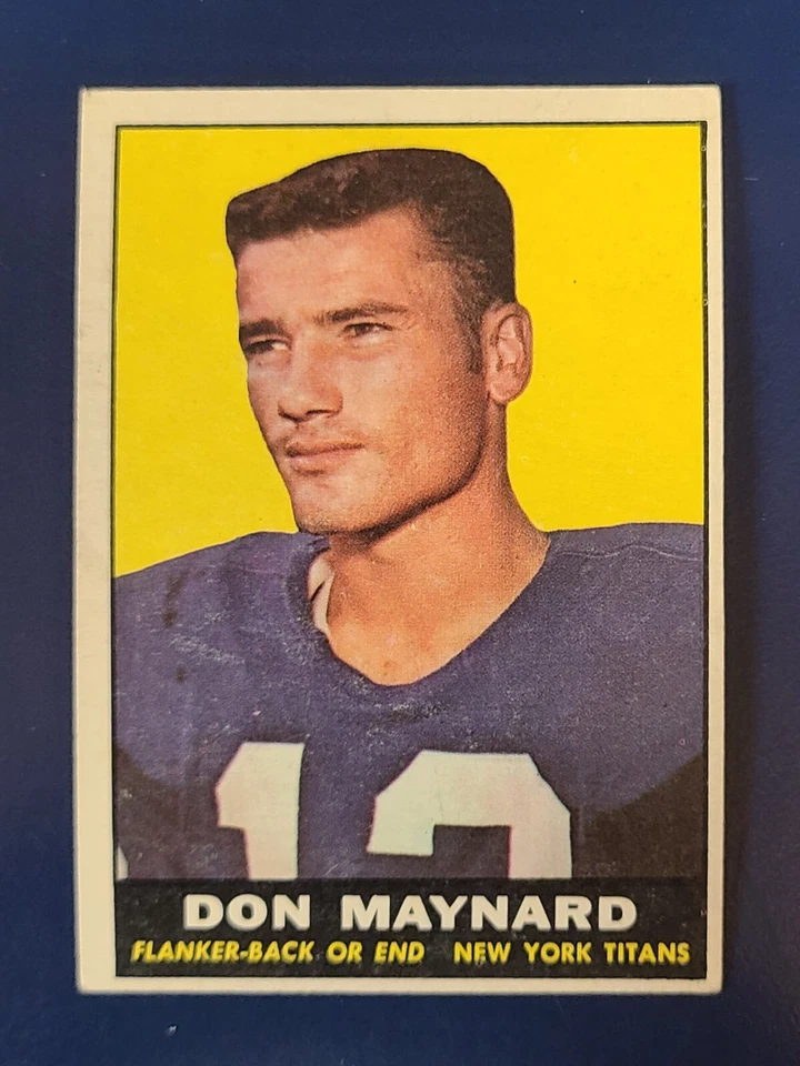 1961 Topps Football Cards Complete Your Set You Pick Choose Each #1 - 132 - Image 1 of 1