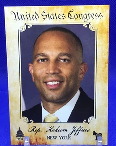 2023-24 Fascinating Cards Congress New York Hakeem Jeffiers - Picture 1 of 2