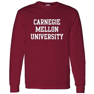 Carnegie Mellon University Basic Block Licenciado Unisex Manga Larga - Imagen 1 de 19