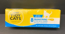 Purina Tidy Cats 8 Drawstring Litter Box Liner