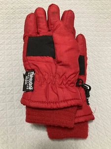 Thinsulate 40 Gramm Handschuhe rot Jungen Einheitsgröße - Bild 1 von 4