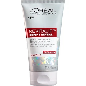 L'Oreal ParisSkincare Revitalift BrightReveal FacialCleanser Glycolic Acid 150ml - Picture 1 of 6