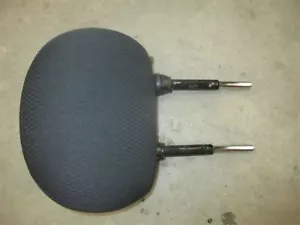 LH FRONT Seat Adjustable Head Rest Dk Slate Cloth Jeep Grand Cherokee WJ 99-04 - Picture 1 of 2