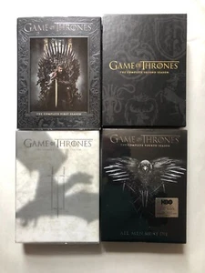 Game of Thrones The Complete Seasons 1 2 3 4 DVD 1-4  HBO Series Tested/Working - Picture 1 of 2