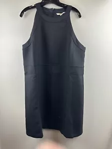Boden Dress Size 12 Women Black Sleeveless Lined Shift Dress Short New with Tags - Picture 1 of 17