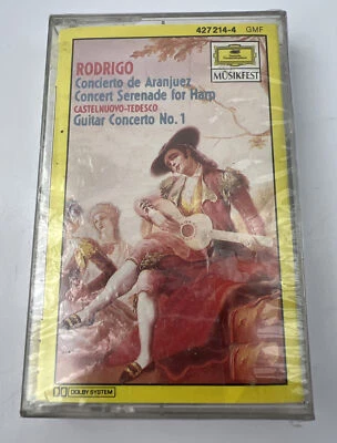 Rodrigo Concierto de Aranjuez guitar concerto no. 1 Cassette 1966 Serenade Harp￼ - Image 1 of 4
