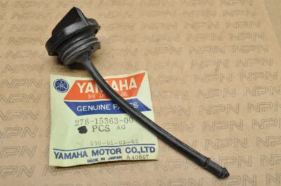 Nuevo de Lote Antiguo Yamaha DS7 DT2 DT3 R5 RT1 TD3 TR3 TZ250 TZ350 Tapón de Nivel de Aceite 278-15363-00 Foto 1 de 2