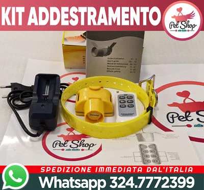 ✨Collare Cani✨Manuale ITALIANO✨Caccia Addestramento + telecomando FINO 800m - Imagen 1 de 4
