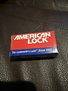Lucchetto American Lock serie 1100 - A1106KA BLU con 2 tasti - Foto 1 di 8